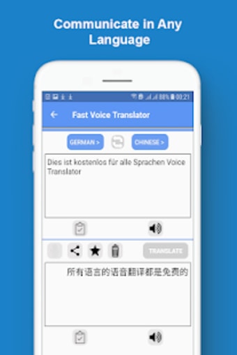 Voice Translator All Languages -Speech Text Typing