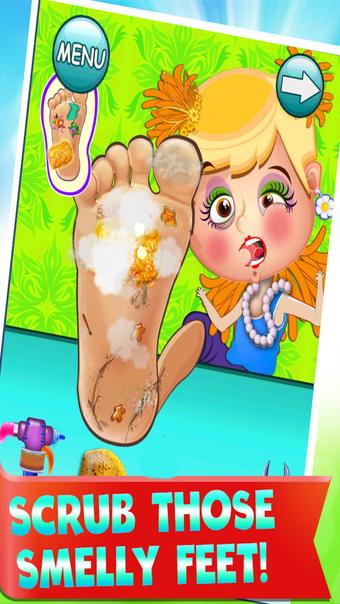 Smelly Foot  Toe Nail Cleaner