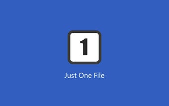 Just One File