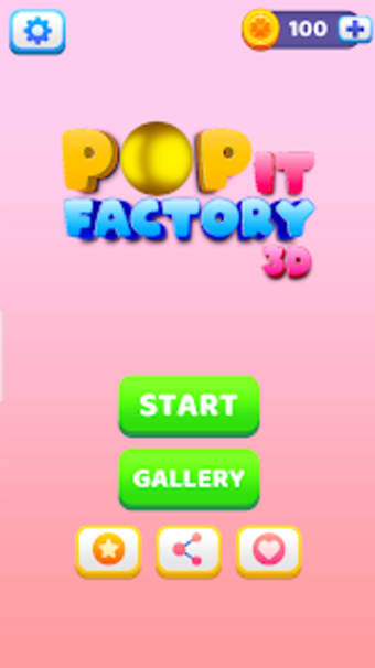 Pop It Factory 3D -Fidget Toys