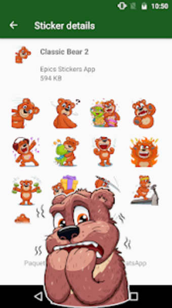WAstickerApps Teddy Bears and Bears Stickers
