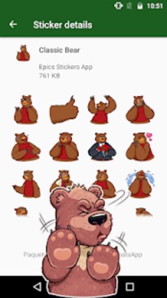 WAstickerApps Teddy Bears and Bears Stickers