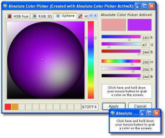 Absolute Color Picker