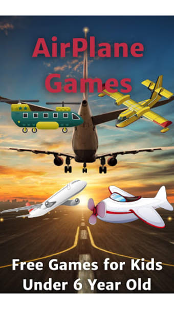 Airplane Game For Little Kids