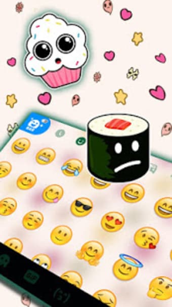 Doodle Chat Keyboard Theme