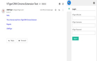 CRMTiger - Gmail Plugin for vTiger CRM