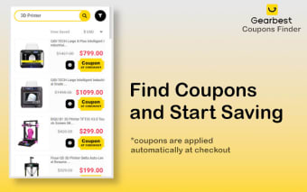 Gearbest Coupons Finder