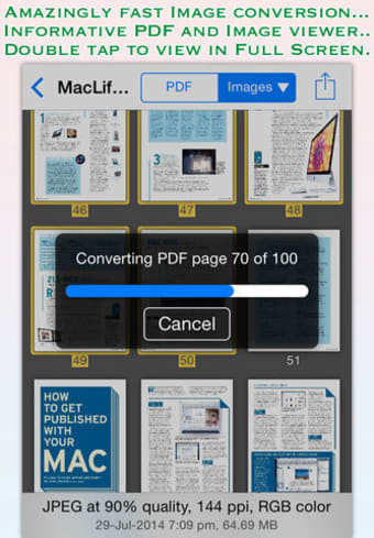 PDF to JPG for iOS