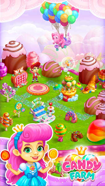 Candy Farm and Magic cake town