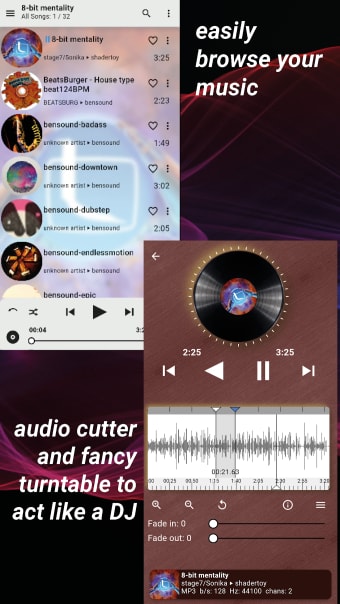 Audio Visualizer Music Player