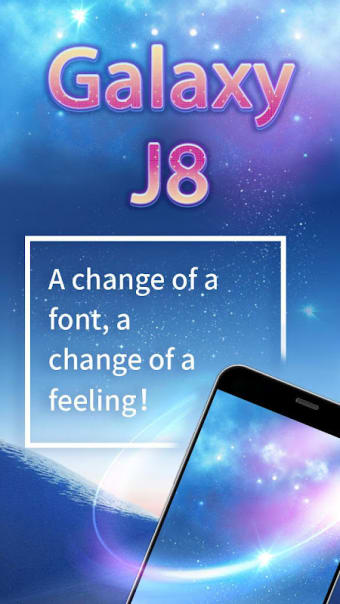 Galaxy J8 Font for FlipFont