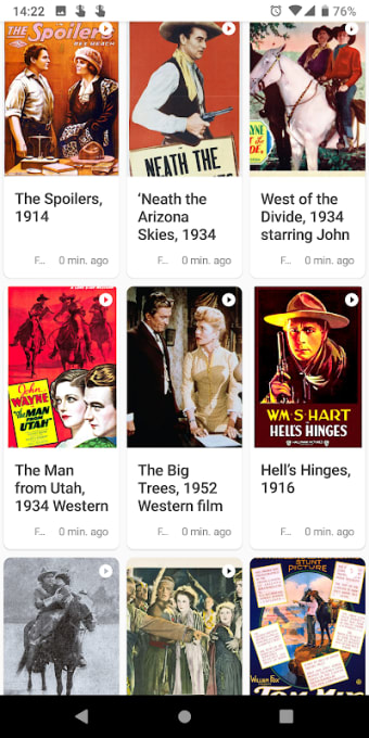 Westerns Movies App