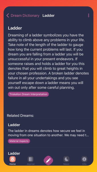 Dream Dictionary-Dream Reading