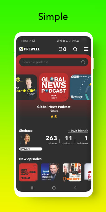 Sprewell: World Podcast Player