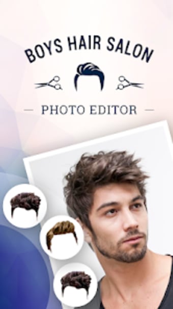 Boys Hair Salon Photo Editor