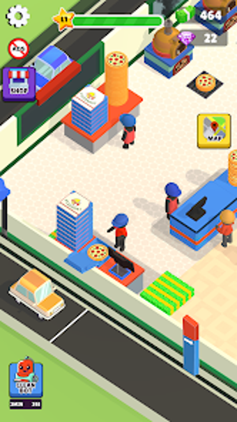 Idle Pizza Shop Tycoon Game