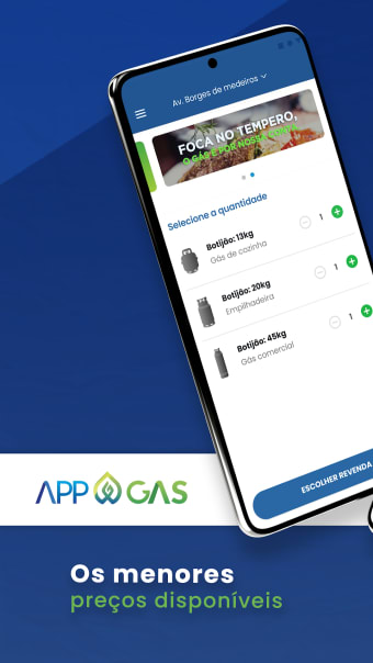 AppGas - Aplicativo de gás