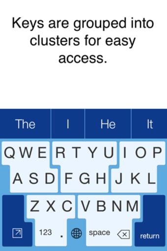 SuperKeys Accessible Keyboard with assistive keys