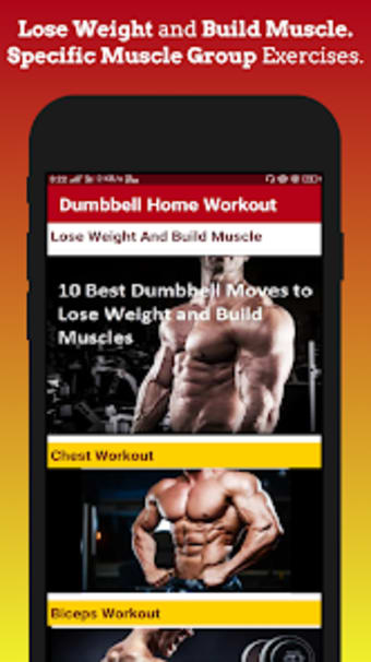 Dumbbells Home Workout  Gym W