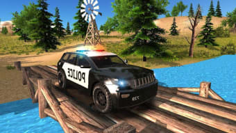 Police Car Offroad Driving