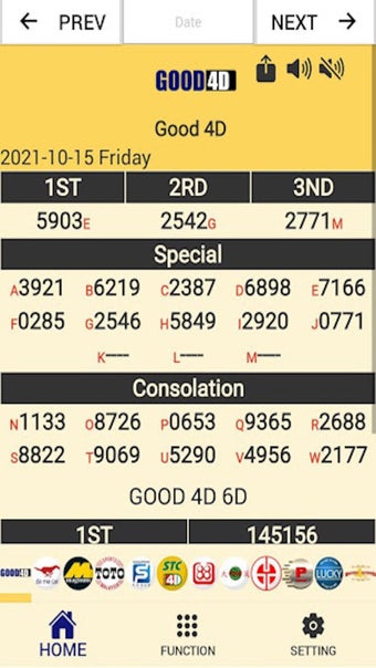 Live 4D Result Today Lotto 4D