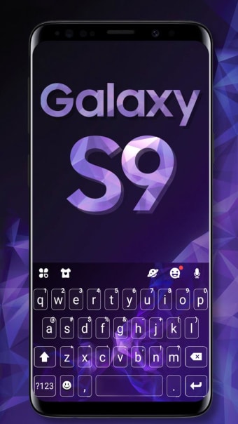 Galaxy S9 Keyboard Theme