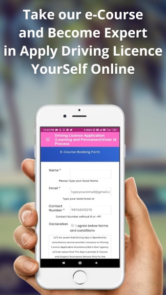 Online Driving Licence Apply : Driving License App