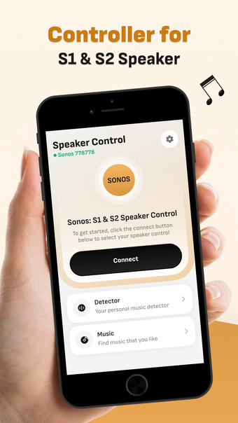 S1  S2 Speaker Controller App