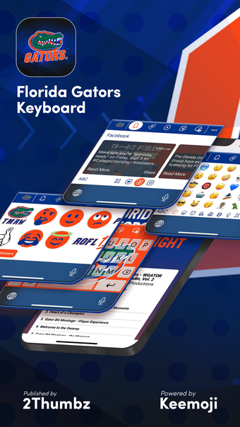 Florida Gators Keyboard