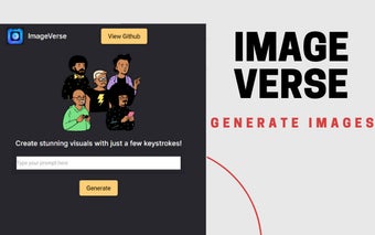 ImageVerse - Generate Images for Chrome