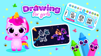 Kids Drawing Games for Girls 6