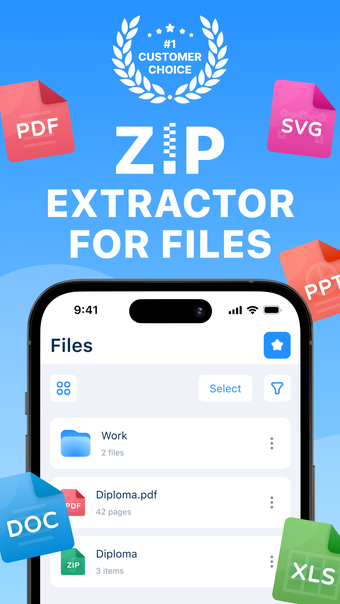 Zip  Rar Extractor app