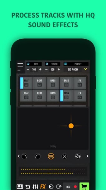 MixPads - Drum pad machine  DJ Audio Mixer