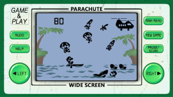 PARACHUTE: 80s arcade games