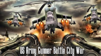 US Army Gunner Battle City War