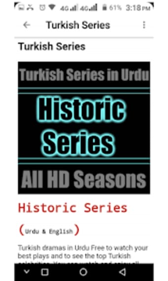 Turkish Series in Urdu