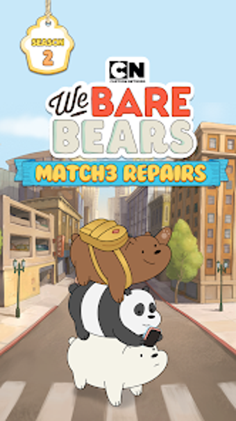 We Bare Bears: Match3 Repairs