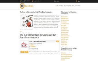 Plumbing Contractors San Francisco