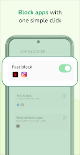 App block  Site block: Focus
