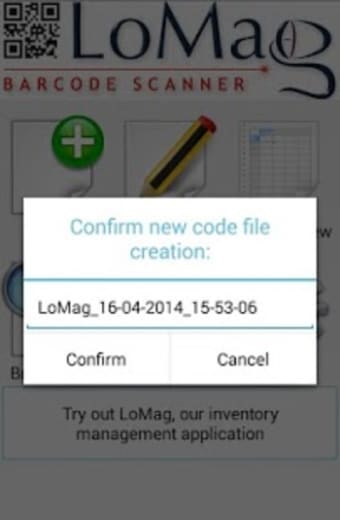 LoMag Barcode Scanner to Excel