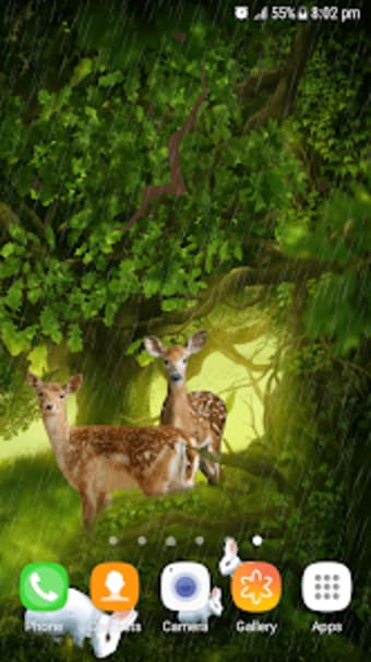Forest Deer Live Wallpaper