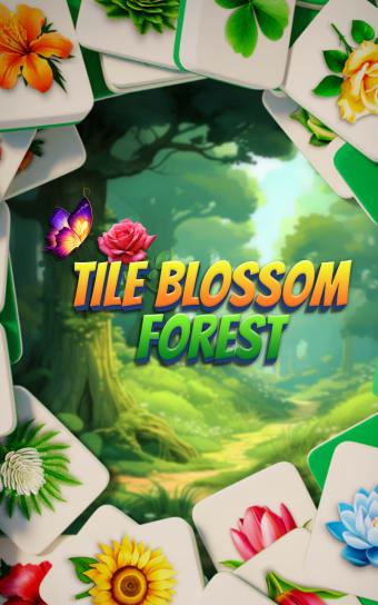 Tile Blossom Forest: Triple 3D