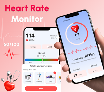 Blood Pressure Heart Rate App