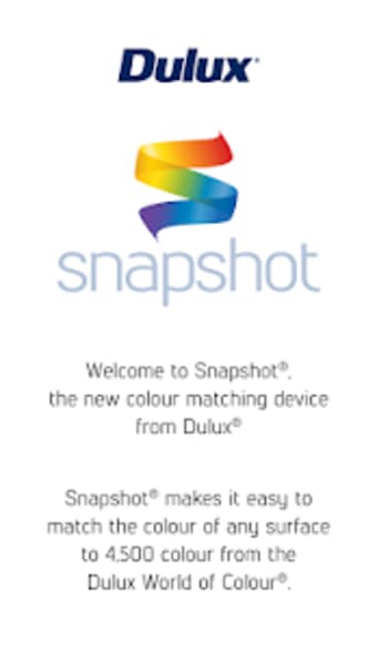 Dulux Snapshot App