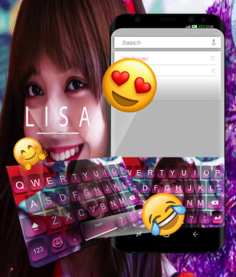 Lisa Blackpink Keyboard Theme