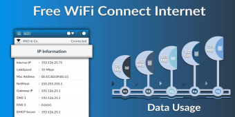 Free WiFi Internet  Data Usage Monitor
