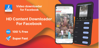 Video downloader for Facebook