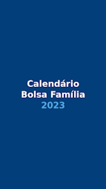 Calendário Bolsa Família 2024