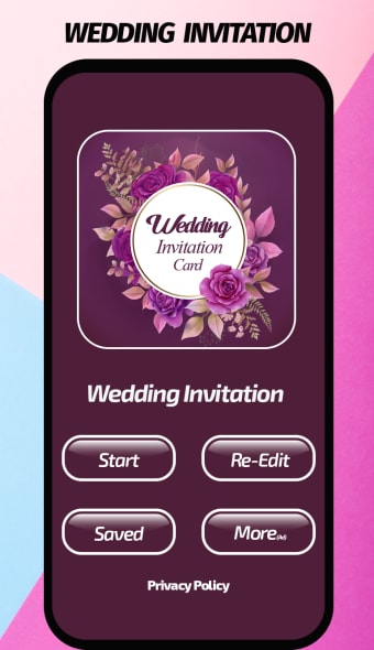 wedding invitation card maker: wedding card maker