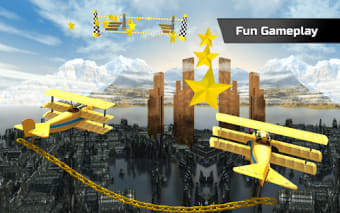 Chained Airplane Games - Flight Simulator Games 3D